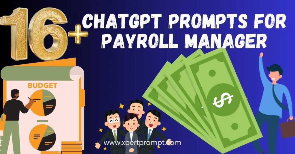 Chatgpt Prompts For Payroll Manager Pdf Guide For Efficiency