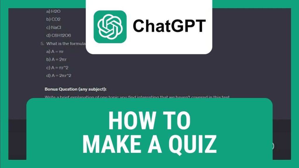 How To Create Multiple Choice Practice Questions With Chat Gpt