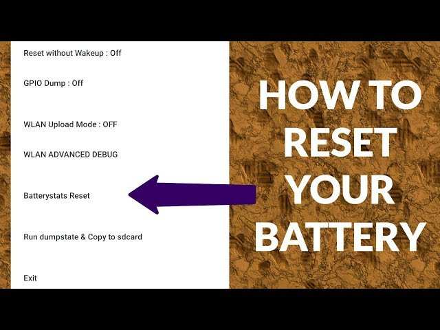 How To Reset Battery On Android Phone Tips And Guide