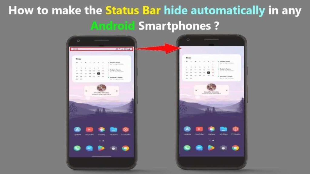 How To Make Status Bar Disappear Android: Simple Guide