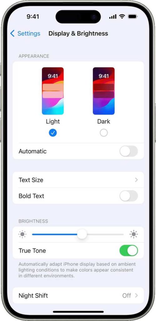 How To Enable Iphone Setting Dark Mode For Better Display