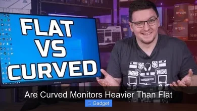 Are Curved Monitors Heavier Than Flat