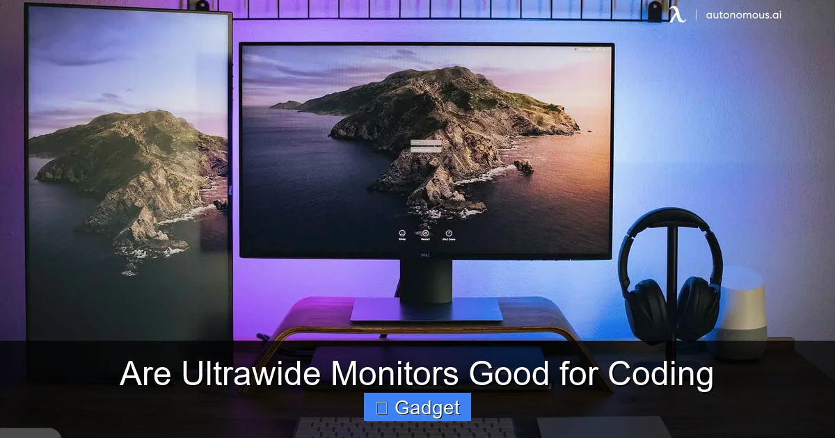 Are Ultrawide Monitors Good for Coding