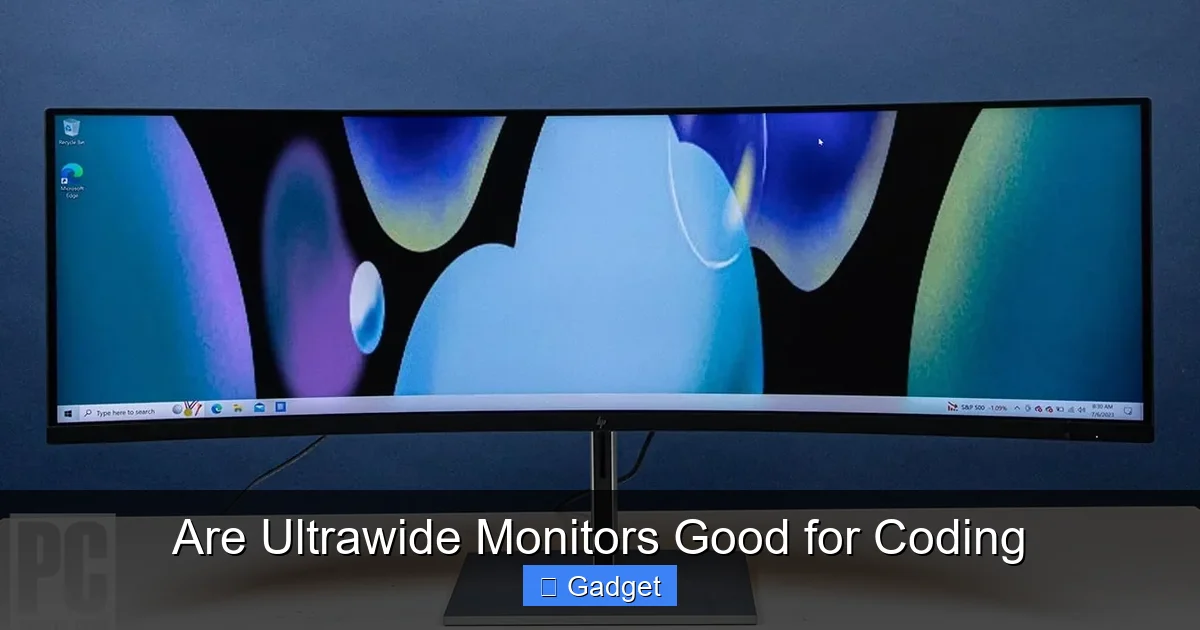 Are Ultrawide Monitors Good for Coding