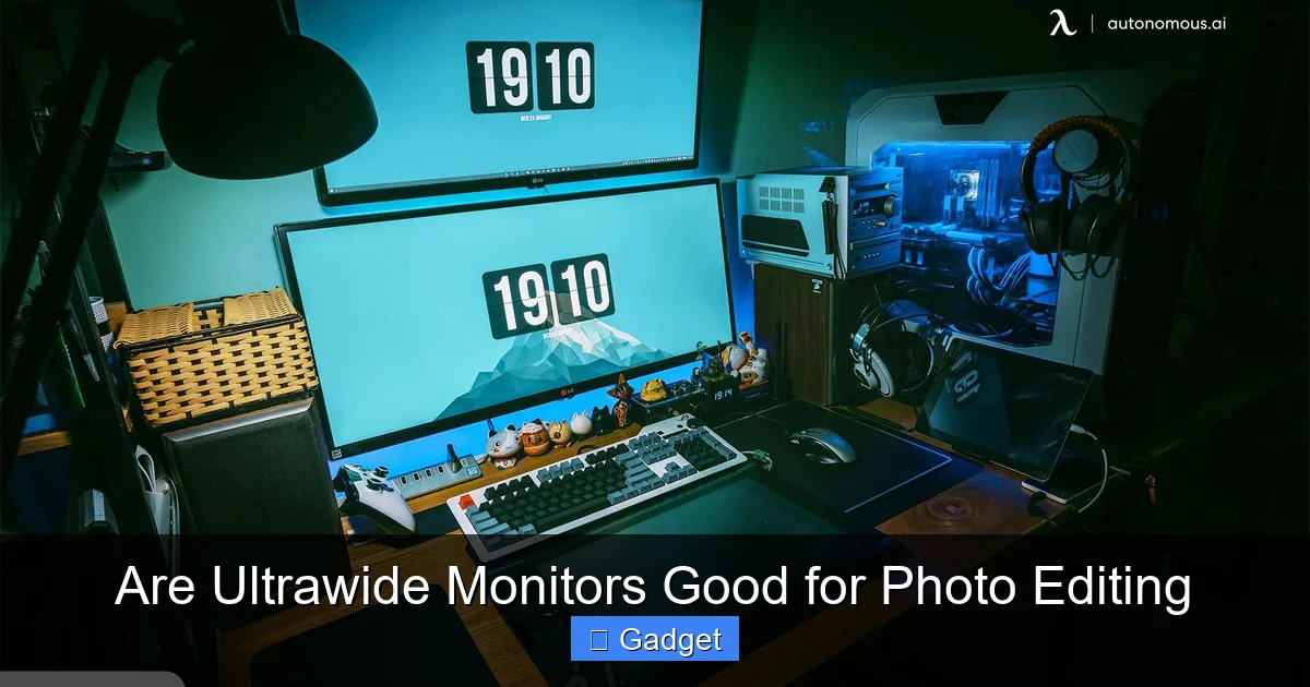 Are Ultrawide Monitors Good for Photo Editing