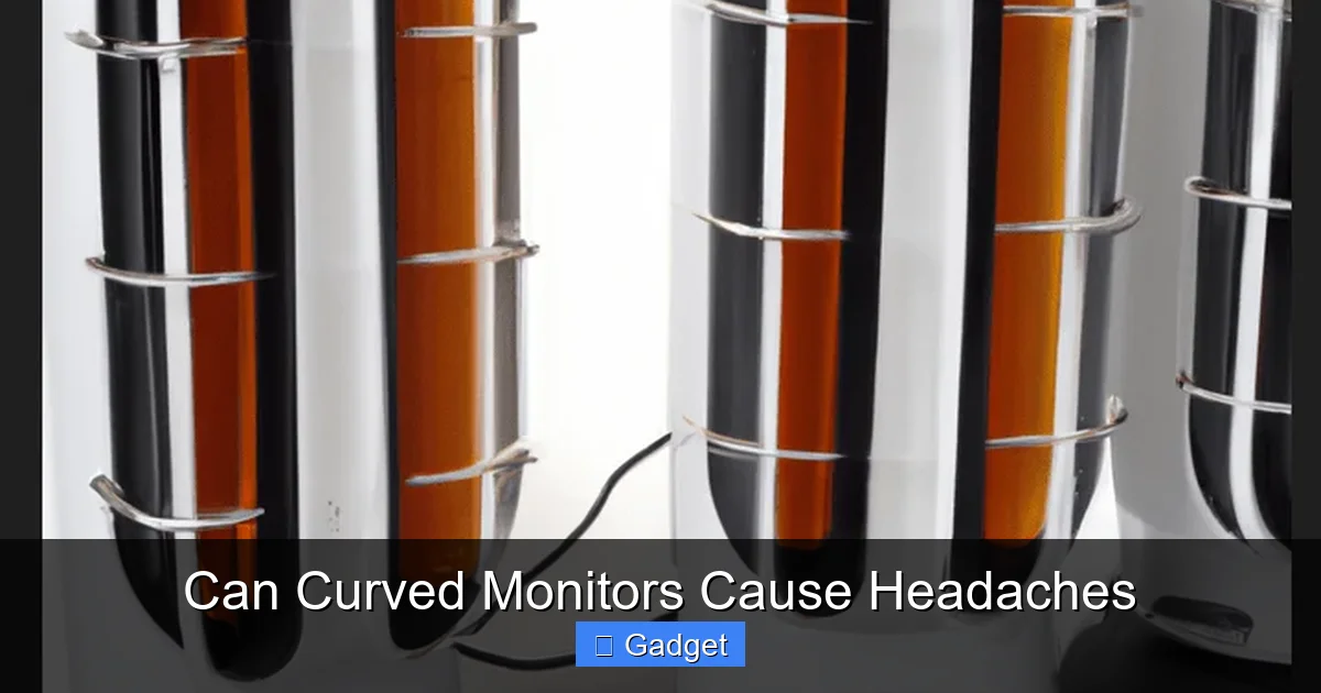 Can Curved Monitors Cause Headaches