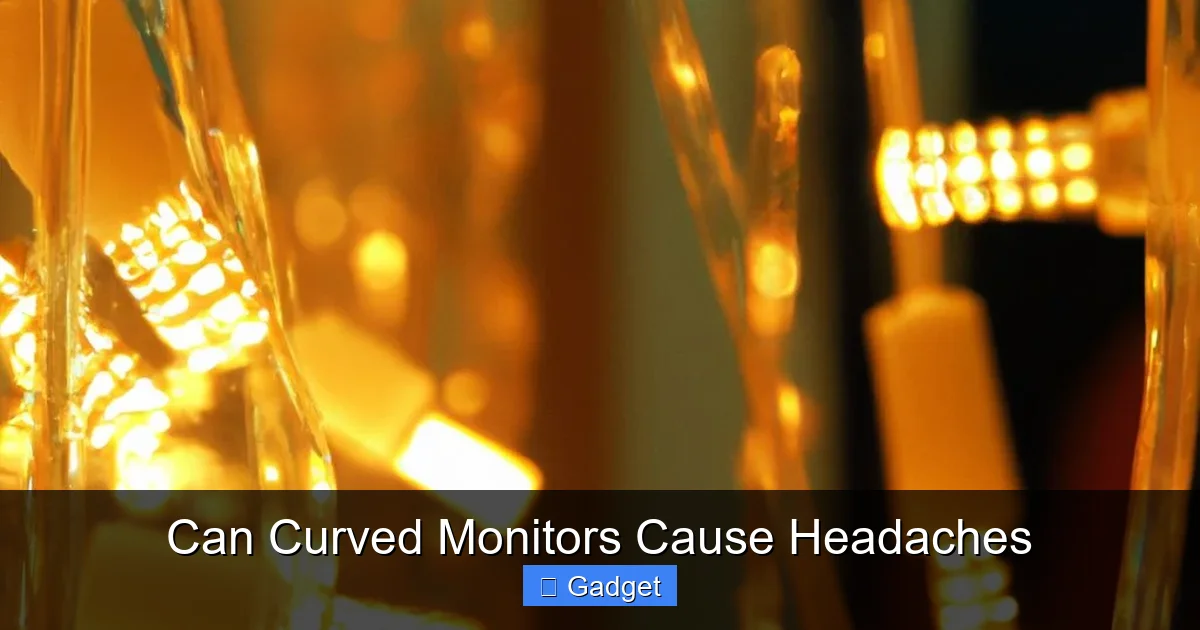 Can Curved Monitors Cause Headaches