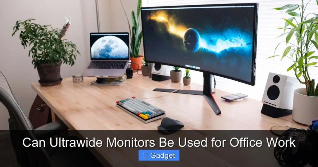 Can Ultrawide Monitors Be Used for Office Work