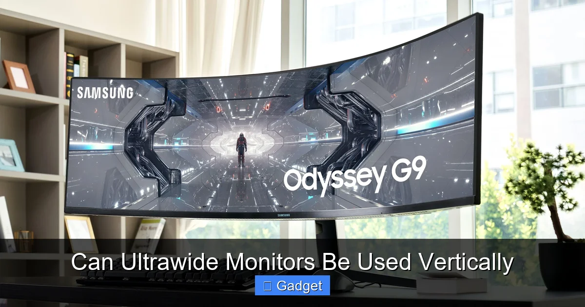Can Ultrawide Monitors Be Used Vertically