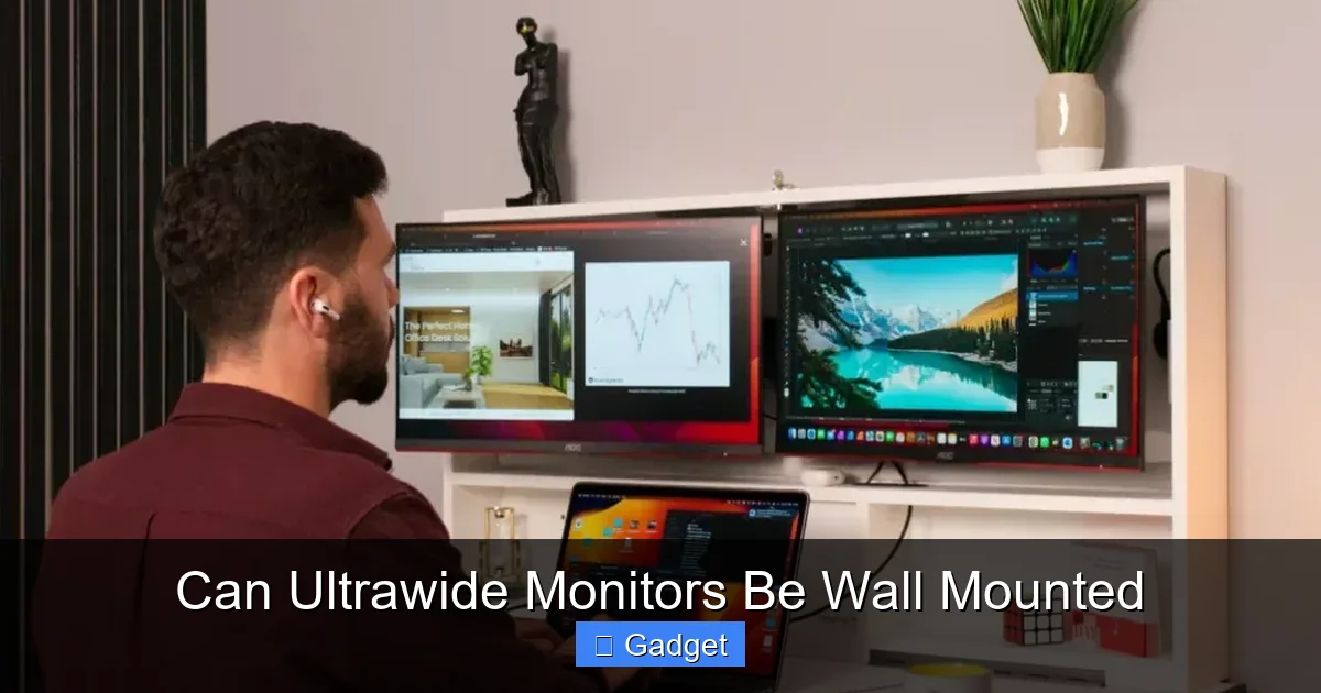 Can Ultrawide Monitors Be Wall Mounted