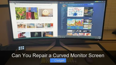 Can You Repair a Curved Monitor Screen