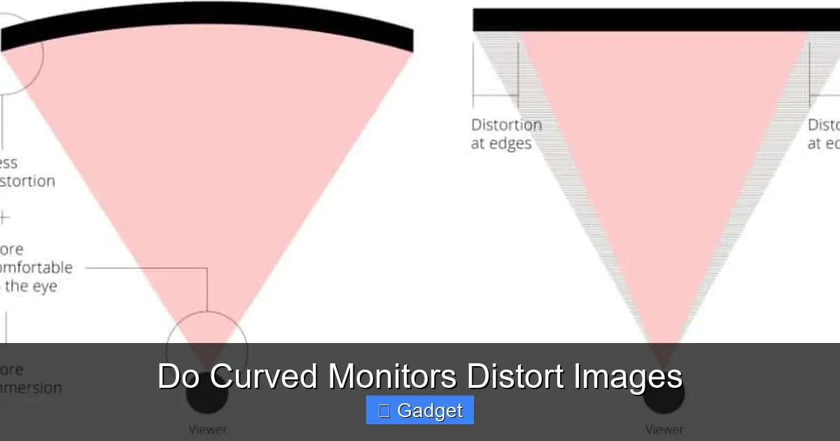 Do Curved Monitors Distort Images