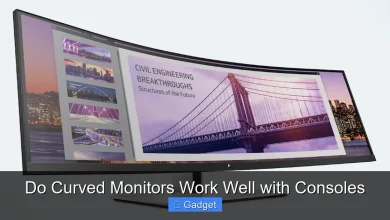 Do Curved Monitors Work Well with Consoles