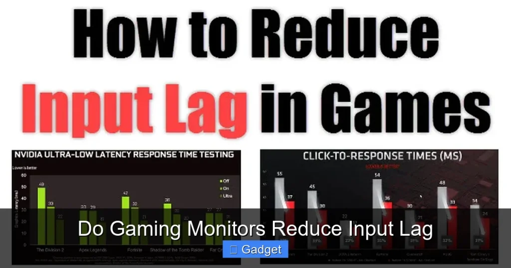 Do Gaming Monitors Reduce Input Lag