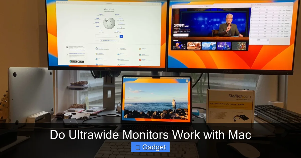 Do Ultrawide Monitors Work with Mac