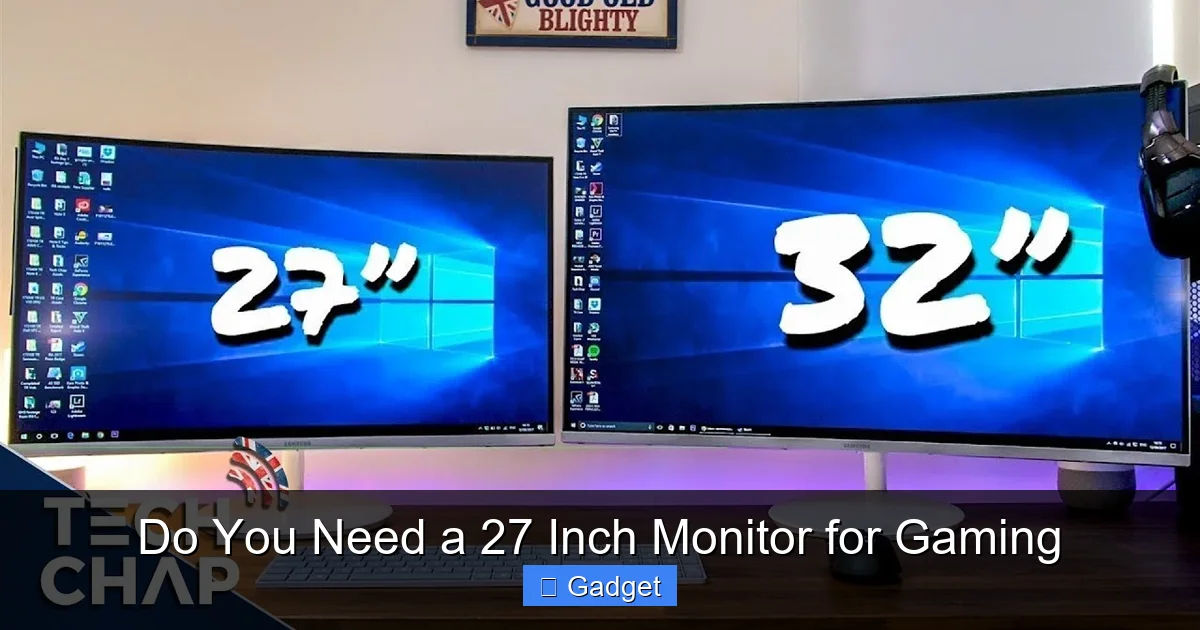 Do You Need a 27 Inch Monitor for Gaming