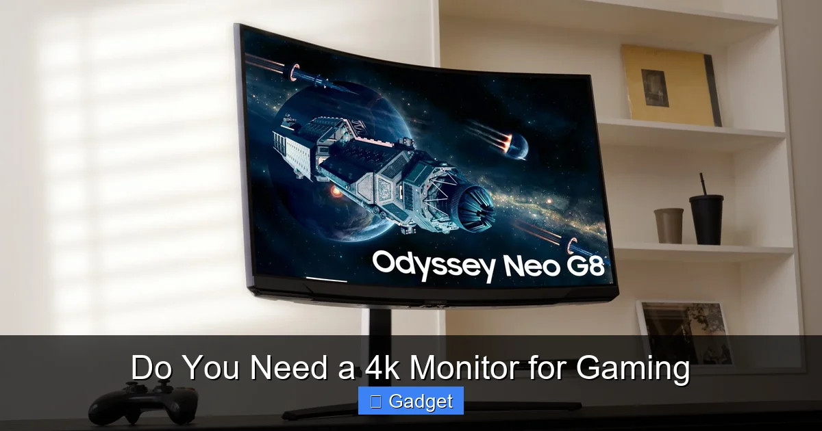Do You Need a 4k Monitor for Gaming