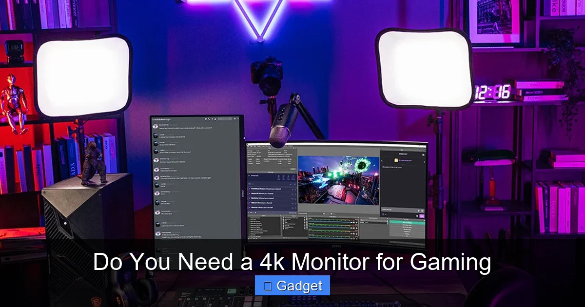 Do You Need a 4k Monitor for Gaming
