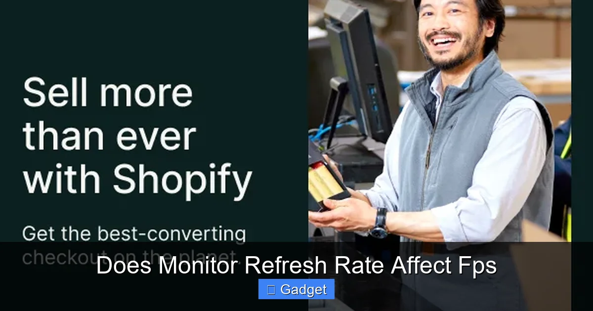 Does Monitor Refresh Rate Affect Fps