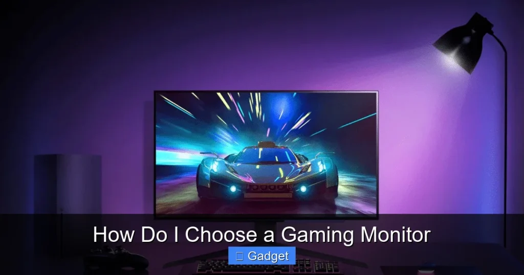 How Do I Choose a Gaming Monitor