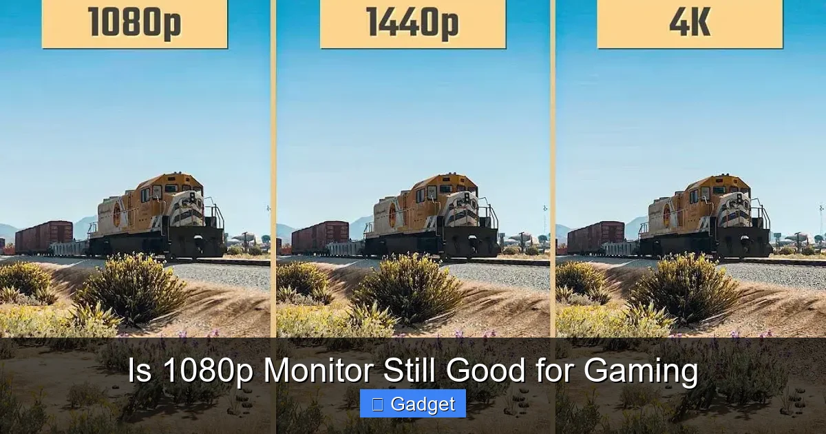 Is 1080p Monitor Still Good for Gaming