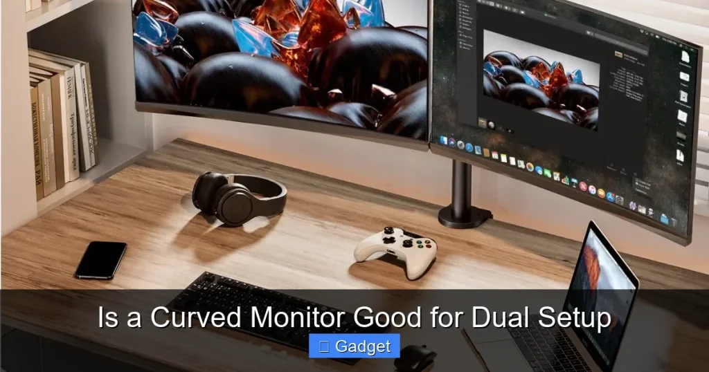 Is a Curved Monitor Good for Dual Setup