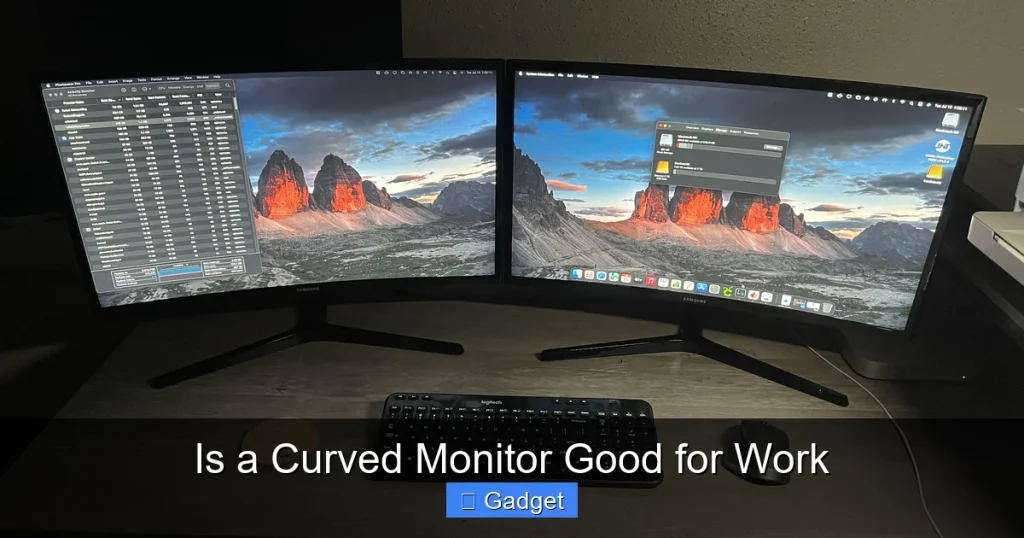 Is a Curved Monitor Good for Work