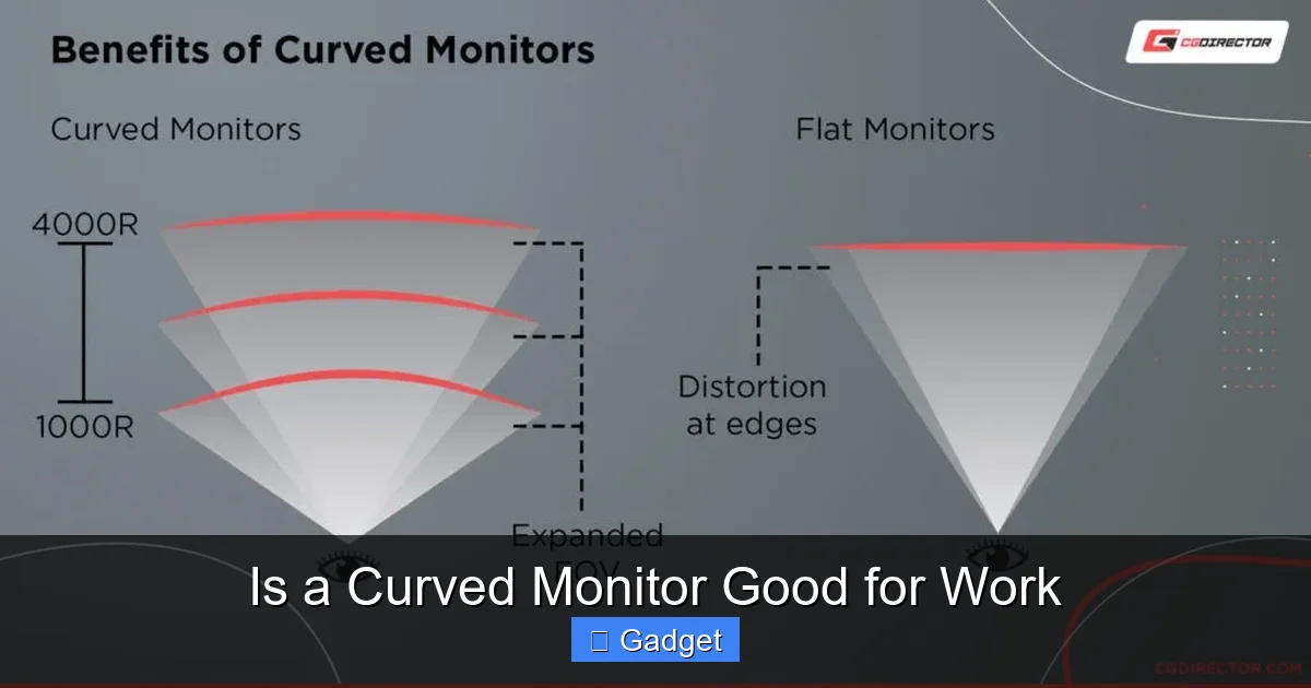 Is a Curved Monitor Good for Work