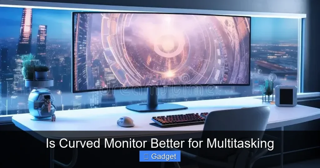 Is Curved Monitor Better for Multitasking