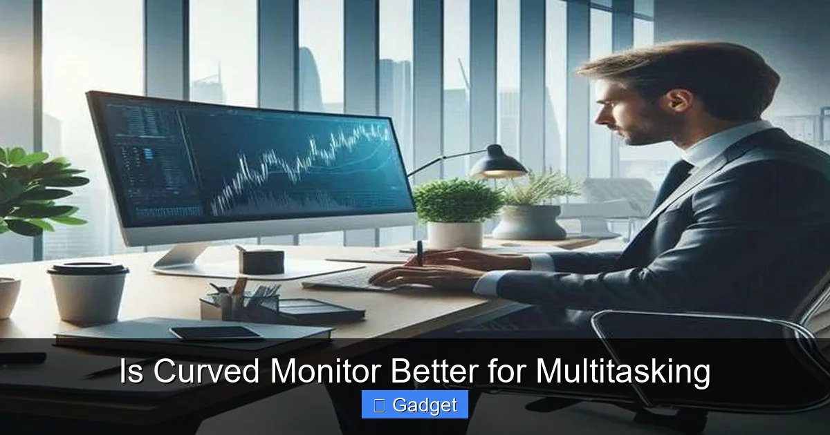 Is Curved Monitor Better for Multitasking