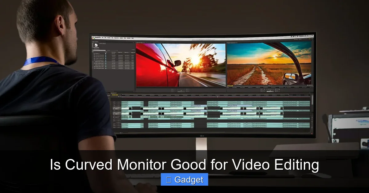 Is Curved Monitor Good for Video Editing