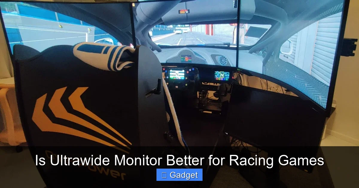 Is Ultrawide Monitor Better for Racing Games