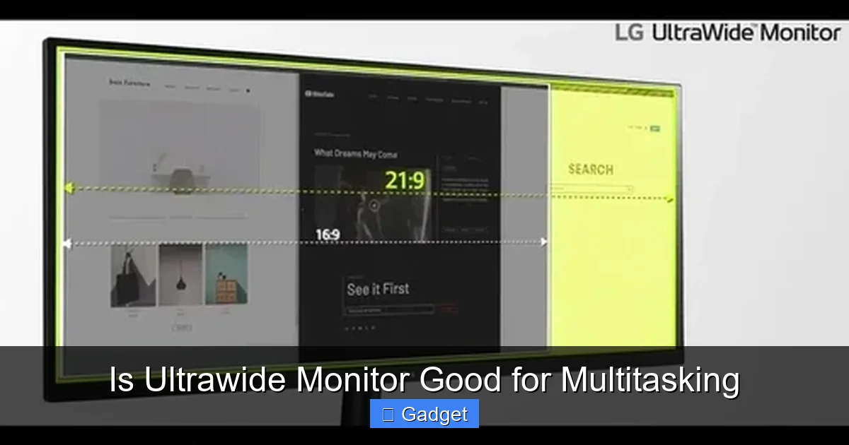 Is Ultrawide Monitor Good for Multitasking