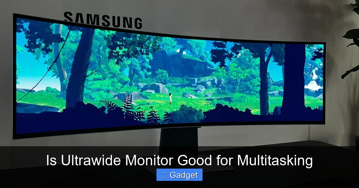 Is Ultrawide Monitor Good for Multitasking