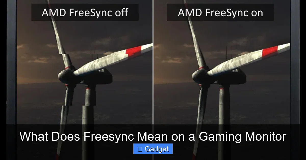 What Does Freesync Mean on a Gaming Monitor