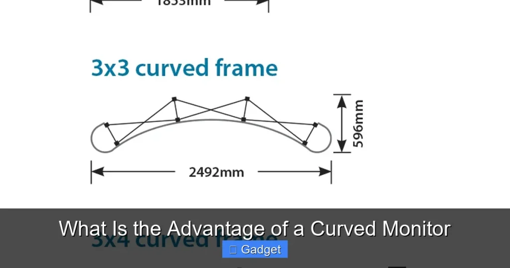 What Is the Advantage of a Curved Monitor