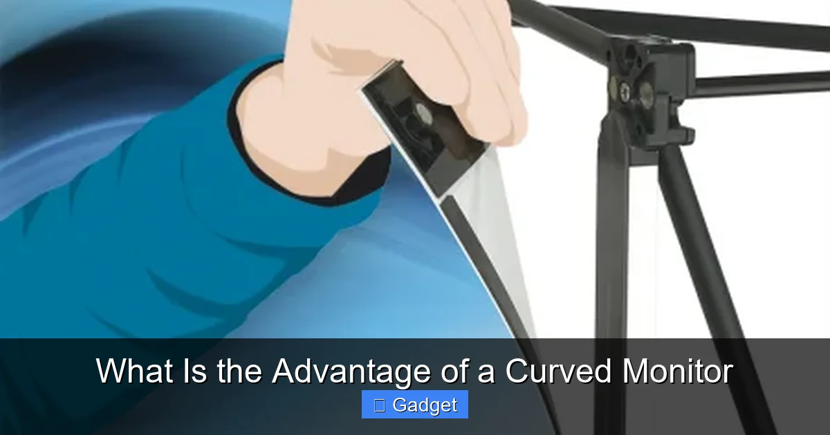 What Is the Advantage of a Curved Monitor