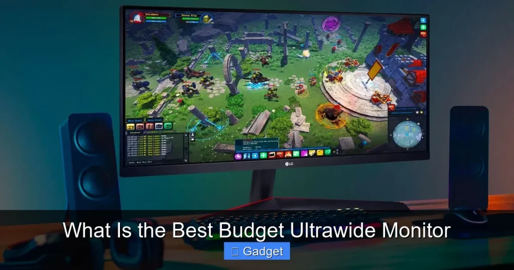 What Is the Best Budget Ultrawide Monitor