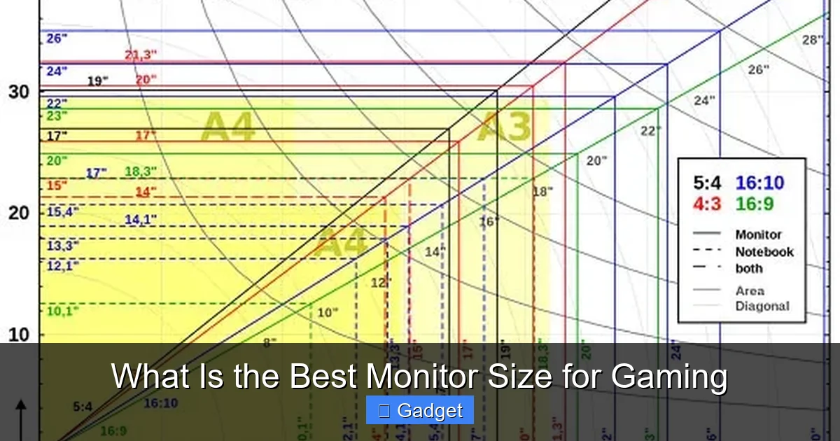 What Is the Best Monitor Size for Gaming