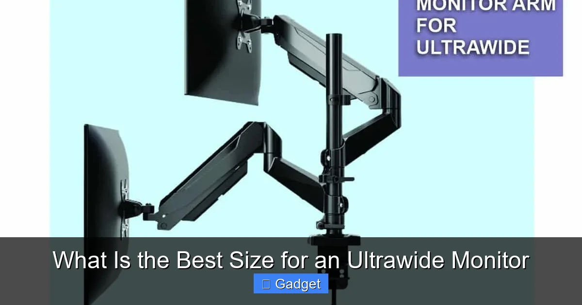 What Is the Best Size for an Ultrawide Monitor
