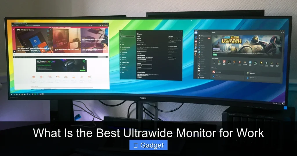 What Is the Best Ultrawide Monitor for Work