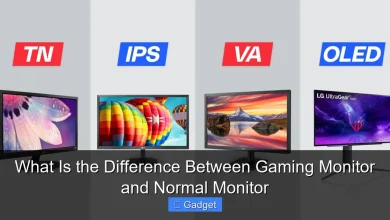 What Is the Difference Between Gaming Monitor and Normal Monitor