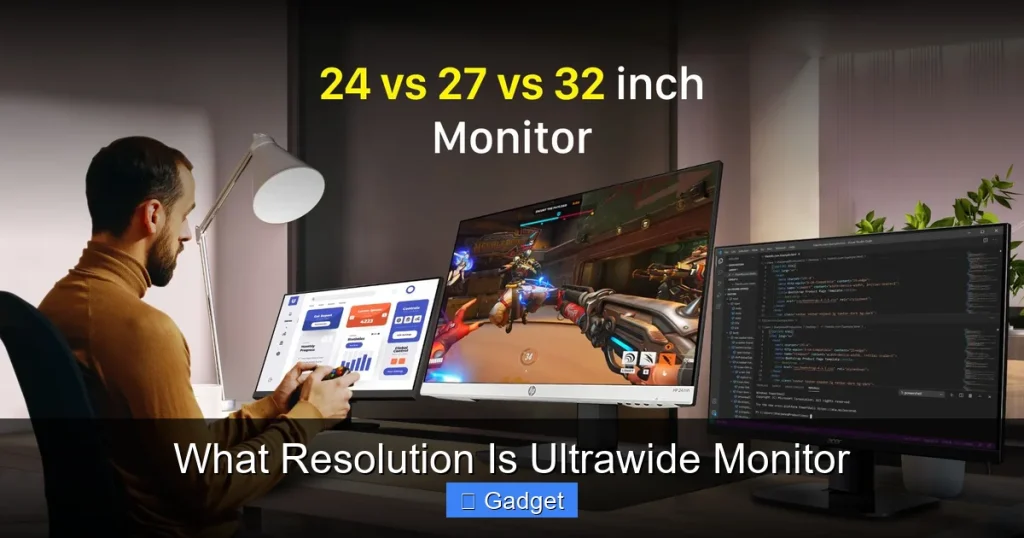 What Resolution Is Ultrawide Monitor