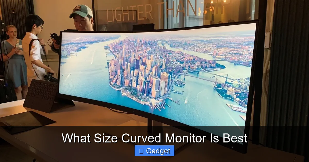 What Size Curved Monitor Is Best