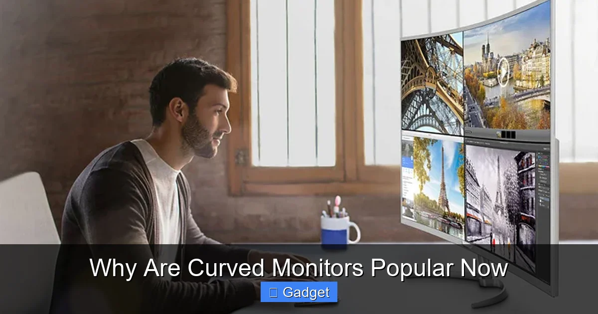 Why Are Curved Monitors Popular Now