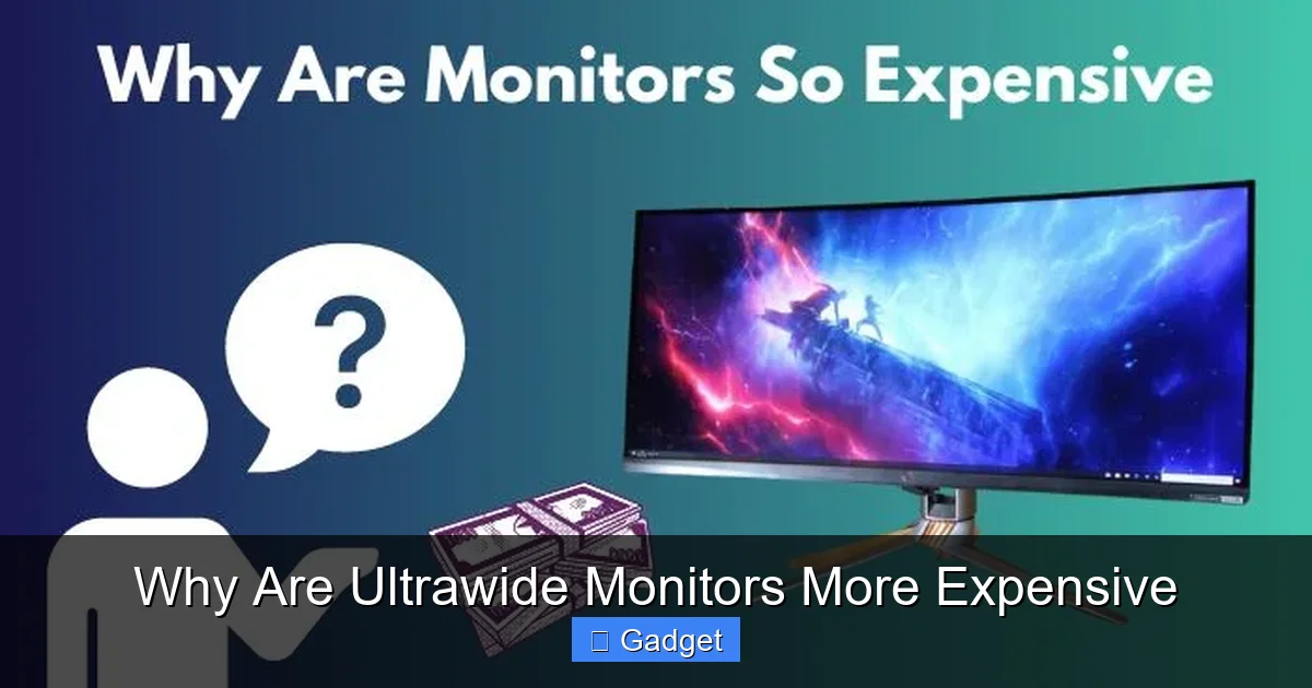 Why Are Ultrawide Monitors More Expensive