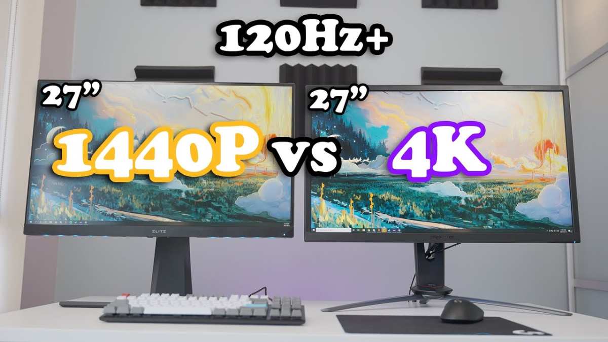 27 inch 4K vs 1440p pixel density comparison