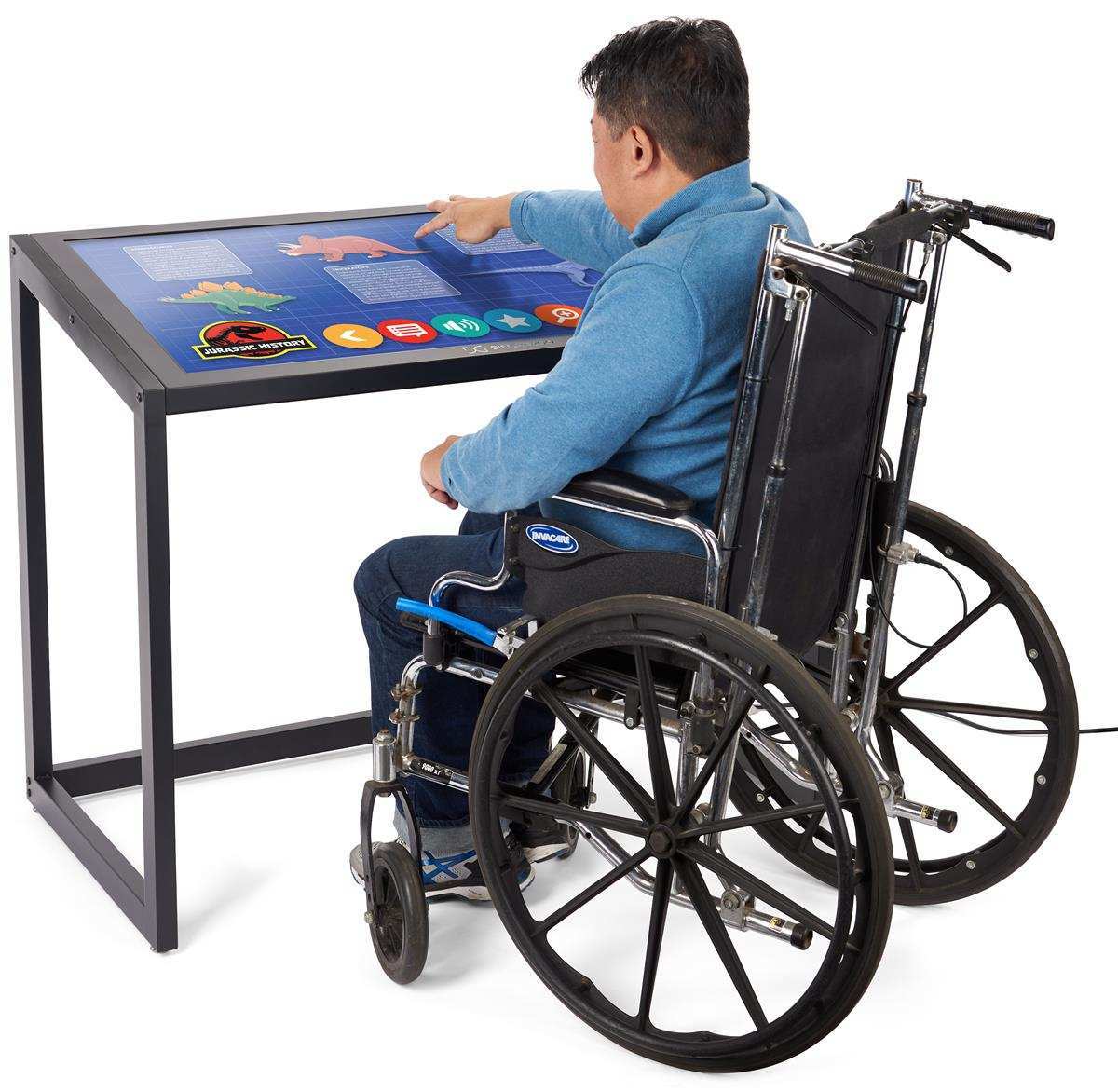 accessible workstation ADA compliant mounting
