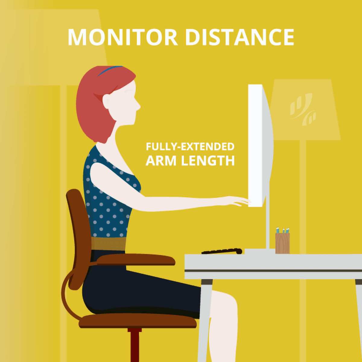 arm's length rule monitor distance