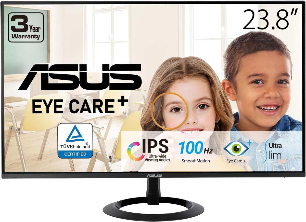 ASUS VY249H monitor front view